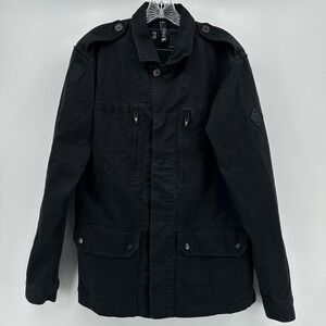 KR3W Military Field Barn Chore Coat Jacket Mens Size XL Reynolds Army Grunge Y2K